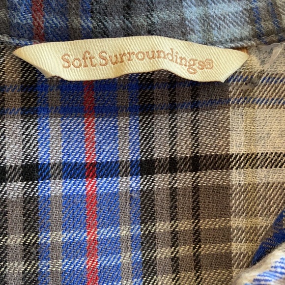 soft surroundings Petites Kingsley Top shirt XS/S - Picture 9 of 9